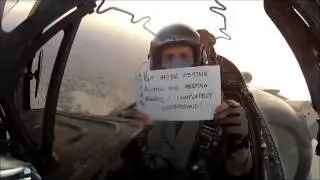 Fighter Jet Pilot's Wedding Toast To His Brother From Afghanistan