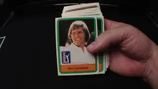 First Official Set of Golf Trading Cards! 1981 Donruss #Donruss #GolfCards