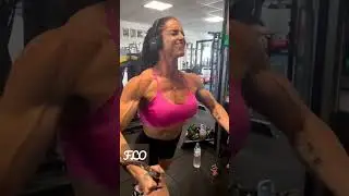 look At The Arm #female | #fbb | #Workout | #Female muscle | #Shorts