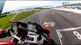 Test Ducati Panigale V4S + CRASH Auto24ring