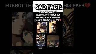 That is too much details to forget Mikasa it must have truly hurt❤️&zwj;🩹