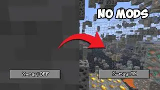How To Get XRay In Minecraft WITHOUT Mods (ANY Version) [Xray Ultimate]
