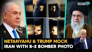 Trump & Netanyahu Taunt Iran With B-2 Bomber