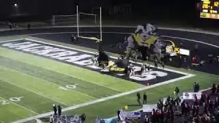Crowd Cheers as FHS Jackrabbit Take the Field after Half-time