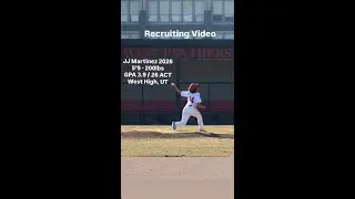 JJ Martinez 2026 LHP / LHH Baseball Recruiting Video