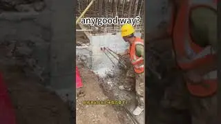 Chemical Rebaring work in concrete | Rebaring Technique for RCC Structure