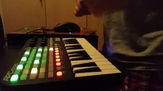 Akai APC Key 25 Ableton Live techno jam