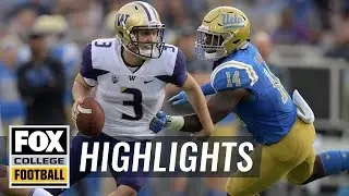 Washington vs. UCLA | FOX COLLEGE FOOTBALL HIGHLIGHTS