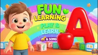 🐜 A to Z Animals ABC Song | Learn Alphabet with Cute Animals 🐶🦁