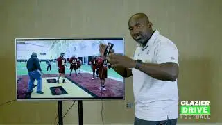 Glazier Drive- Defensive Systems - Antoine Smith - D Line Academy System Run Key Drills