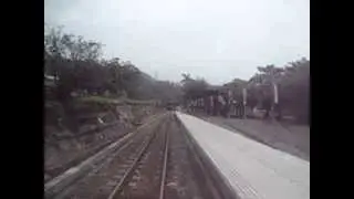 1816次區間車尾端展望 合興&rarr;富貴
