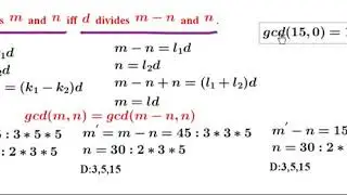 Euclidean Algorithm (Correctness Proof)| Why does the Euclidean Algo work?|Why gcd(m,n)=gcd(n,m%n)?