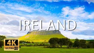 FLYING OVER IRELAND (4K UHD) - Relaxing Music Along With Beautiful Nature Videos (4K Video Ultra HD)