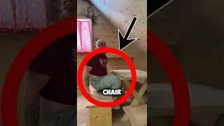 Is He Defying Gravity or Just Sitting on a Chair?