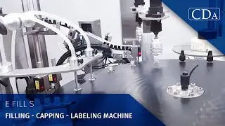 E Fill S - Monoblocs - automatic filling &ndash; capping &ndash; labelling machine - CDA USA