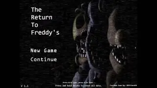 The Return To Freddy's - RARE Minigame