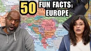 Americans React to 50 Fun And Interesting Facts About Europe