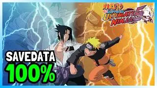 PS2 MC Savedata 100% Completion, All Character Naruto Shippuden Ultimate Ninja 5 | SLES-55605 - EUR