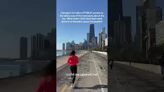 Name a city with a better shoreline than Chicago, we&rsquo;re waiting! ✨ (🎥: emklossy via TT) #chicago