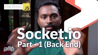 Socket.IO using Javascript and Express JS - Part 1 (Backend Part)