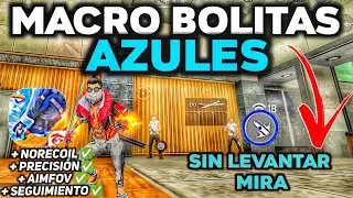 COMO ACTIVAR MACRO DE BOLITAS AZULES EN TELEFONO •Asistive touch Android 📱💻 FREE FIRE 2025