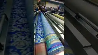 Ichinose rotary printing machine #shorts #textile #printing