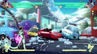 DBFZ Frieza triple overhead