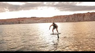 LAKE POWELL EXPERIENCE! PRO WAKESURFERS AND BIG STORMS!