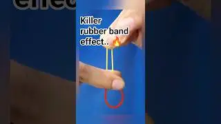 Incredible Color-Changing Rubber Band Magic #shorts #magic #viral