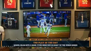 Play Of The Day: Miguel Rojas Hits Game-Tying Home Run In Game 7 Of The World Series | 11/3/25