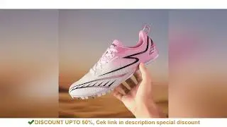 Men Sprint Shoes Professional Running Athletic Long Jump Light weight Track Spike Soft Field Non Sli