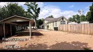 Running in Fredericksburg TX 6/14/2025
