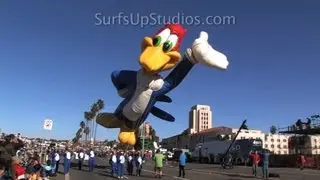 Big Balloon Float Parade AMAZING! San Diego Bay California TourCoronado.com