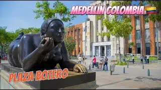 LUGARES QUE TIENES QUE VISITAR EN COLOMBIA LA FAMOSA PLAZA BOTERO CONOCE UN POCO DE SU HISTORIA..