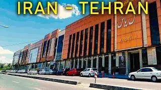 TEHRAN 2022: Walking Tour on Yas Town - IRAN 4K UHD 60fps
