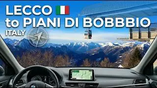Piani di Bobbio, Italy | Drive from Lecco | Silent Mountain Drive 🚗🏔️