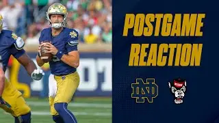 Notre Dame football vs. NC State Wolfpack postgame live reaction show | Irish win 36-7