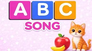 ABC Words Song 🎶| Learn Alphabet A-Z with Fun Words | Kids Learning