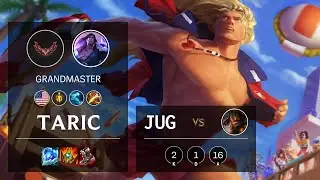 Taric Jungle vs Jarvan IV - NA Grandmaster Patch 12.2
