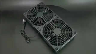5V USB Router Cooling Fan DIY PC Cooler TV Box Quiet 120mm Fans 12CM With Screws Protective Net Exh