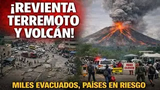&iexcl;EVACUACI&Oacute;N MASIVA! TIEMBLA FUERTE RUGE EL VOLCAN - M&Eacute;XICO Y CHILE ALERTA DE TERREMOTO 7+