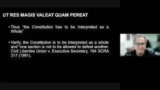 Rules of Constitutional Construction (Hermeneutics)
