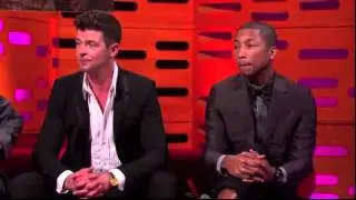 Robin Thicke/Pharrell Blurred lines Graham Norton