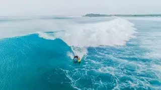 Surf par houle de nord en Guadeloupe | Grosses vagues | Septembre 2018 | Vid&eacute;o drone