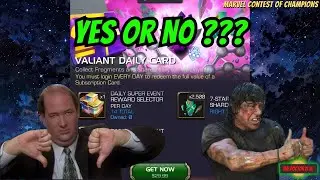 MCOC Super Selector Daily Card and Signature Stone Bundle Review/Grade - Marvel Contest of Champions