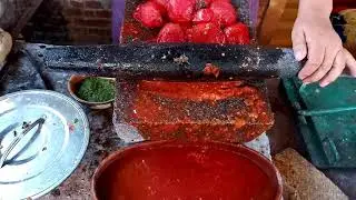 carne frita de puerco con salsa de jitomate