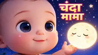 चंदा मामा 🌙 | Chanda Mama Door Ke  | Fun Hindi Rhyme for Kids