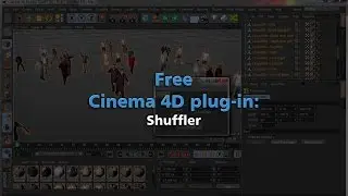 Free Cinema 4D plug-in: Shuffler