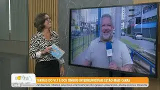 Tarifas do VLT e dos ônibus intermunicipais estão mais caras - 06/1/26