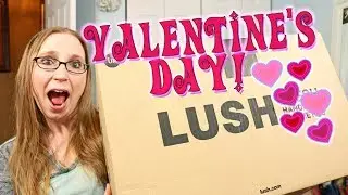 LUSH Valentine's Day 2018 Full Range HAUL First Impressions & Sniffs!
